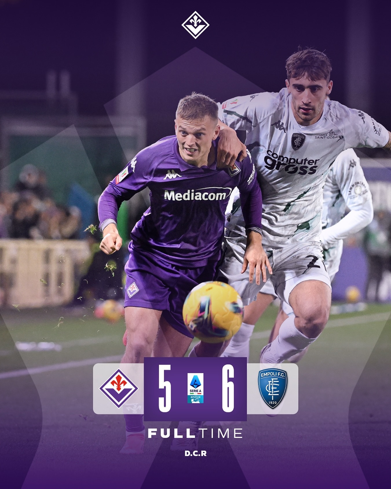 佛罗伦萨主场逆袭，赢得关键三分 